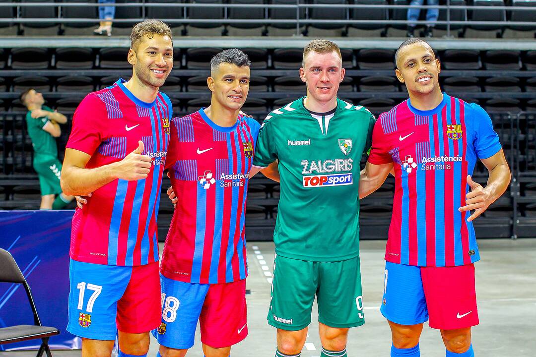 „Žalgiris“ – „Barca“ 1:7 | UEFA Futsalo ČL