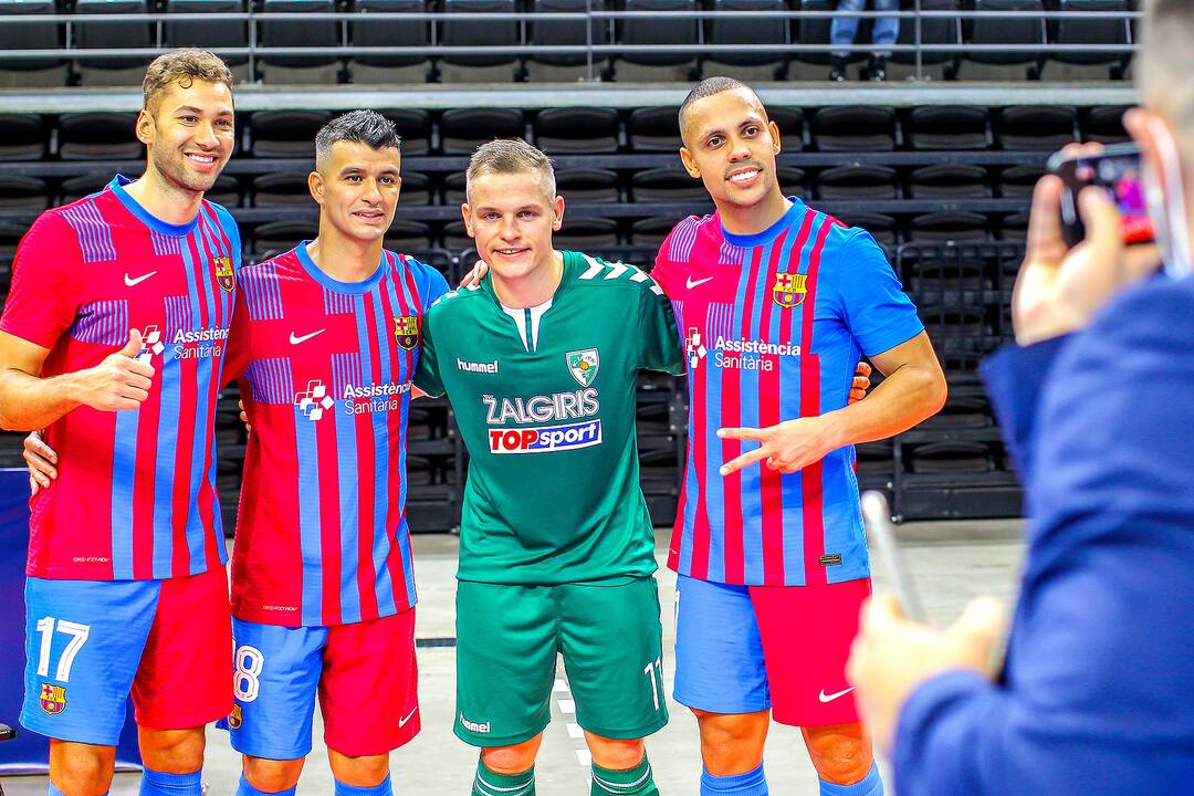 „Žalgiris“ – „Barca“ 1:7 | UEFA Futsalo ČL