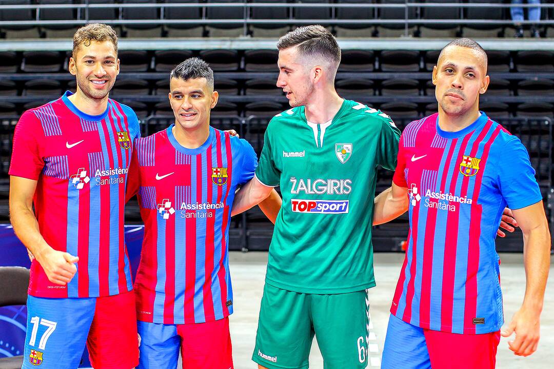 „Žalgiris“ – „Barca“ 1:7 | UEFA Futsalo ČL