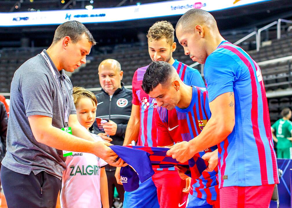 „Žalgiris“ – „Barca“ 1:7 | UEFA Futsalo ČL