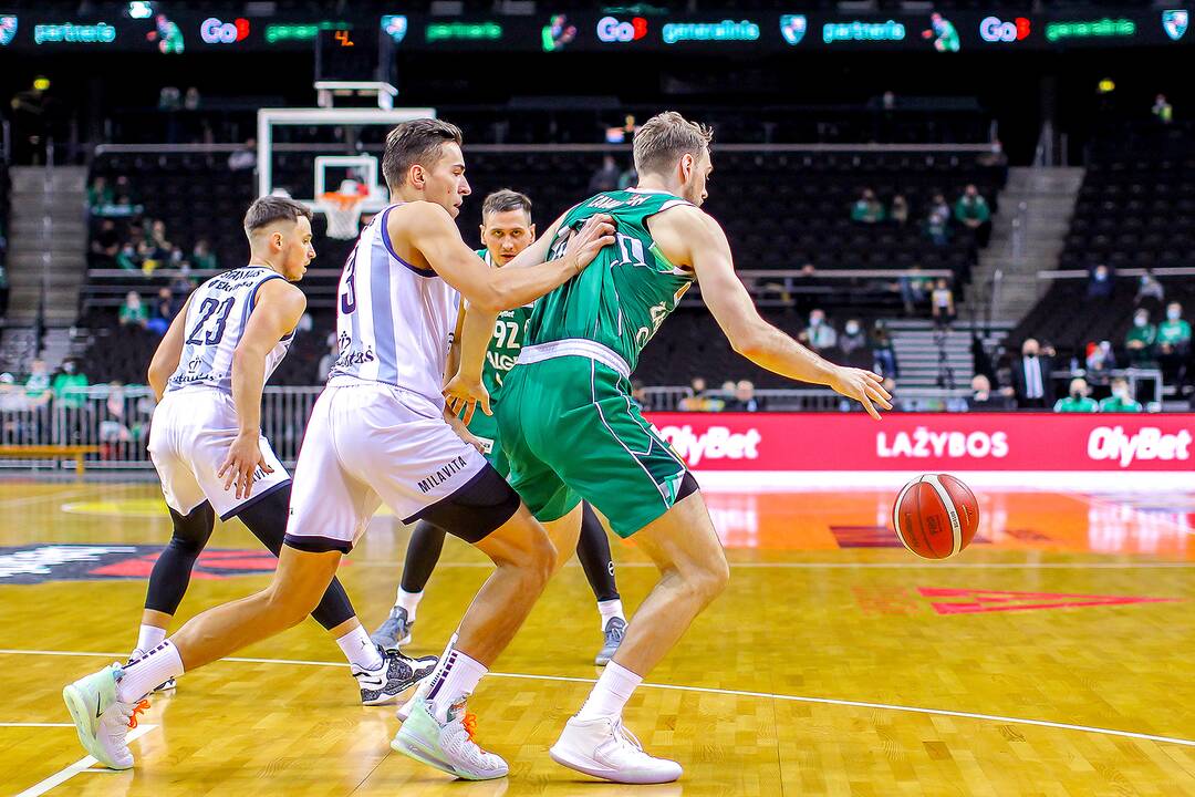 „Žalgiris“ – „Labas-Gas“ 103:77 | LKL