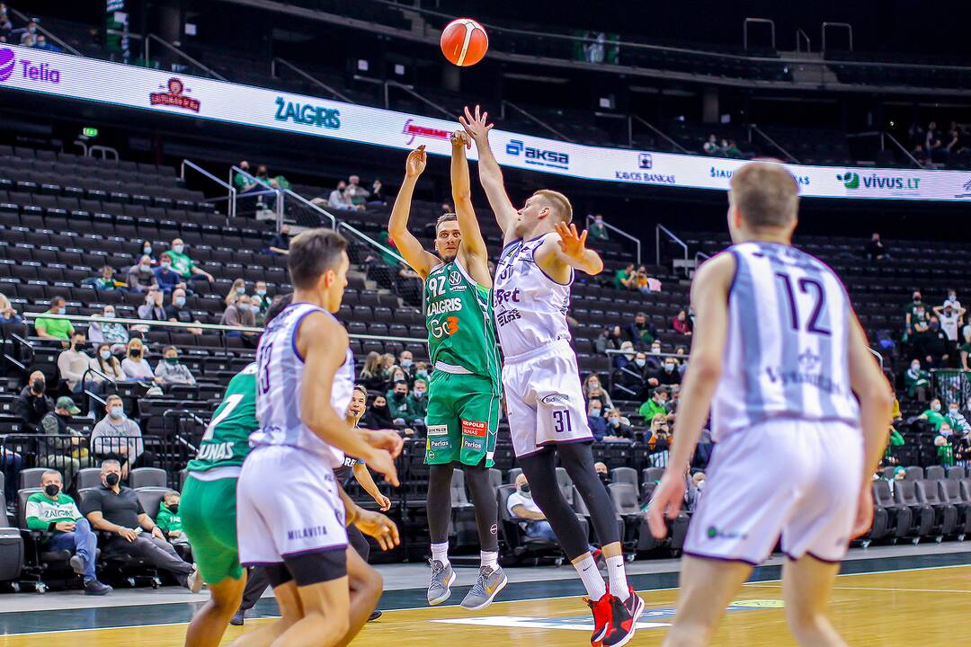 „Žalgiris“ – „Labas-Gas“ 103:77 | LKL