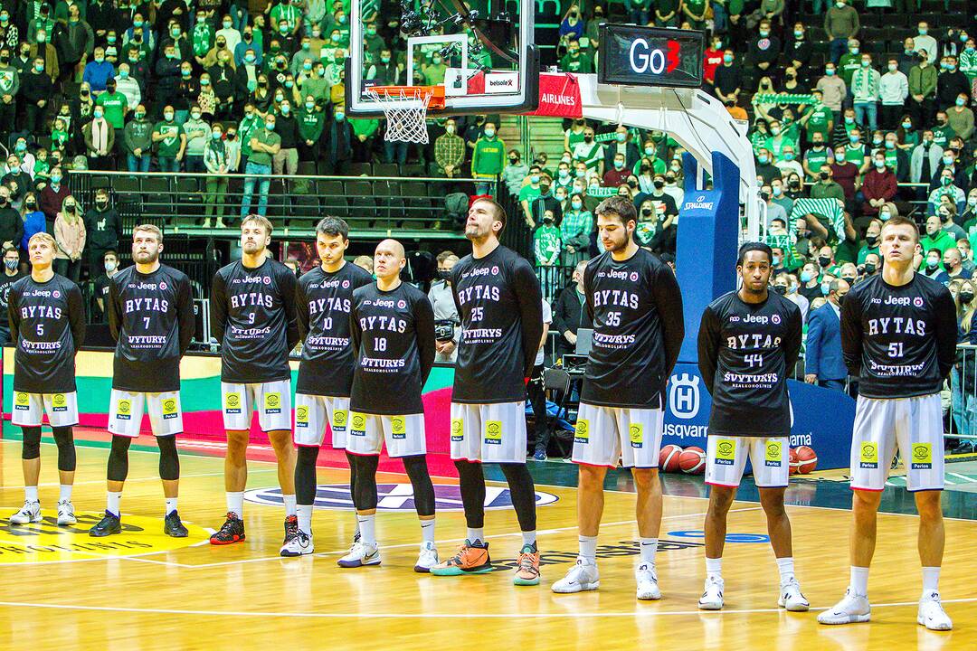 „Žalgiris“ – „Rytas“ 75:84 | LKL