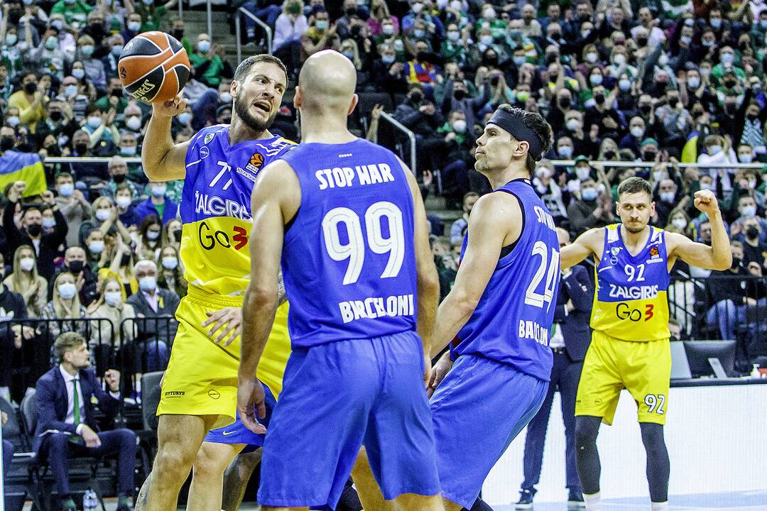 „Žalgiris“ – „Barcelona“ 91:84 | Eurolyga
