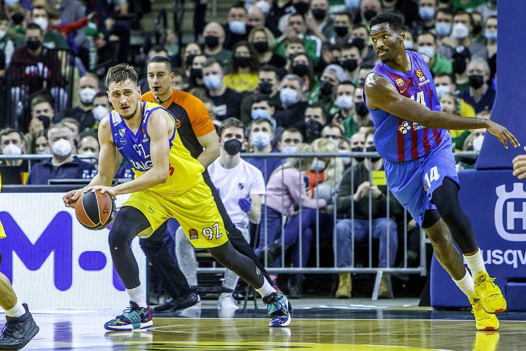 „Žalgiris“ – „Barcelona“ 91:84 | Eurolyga