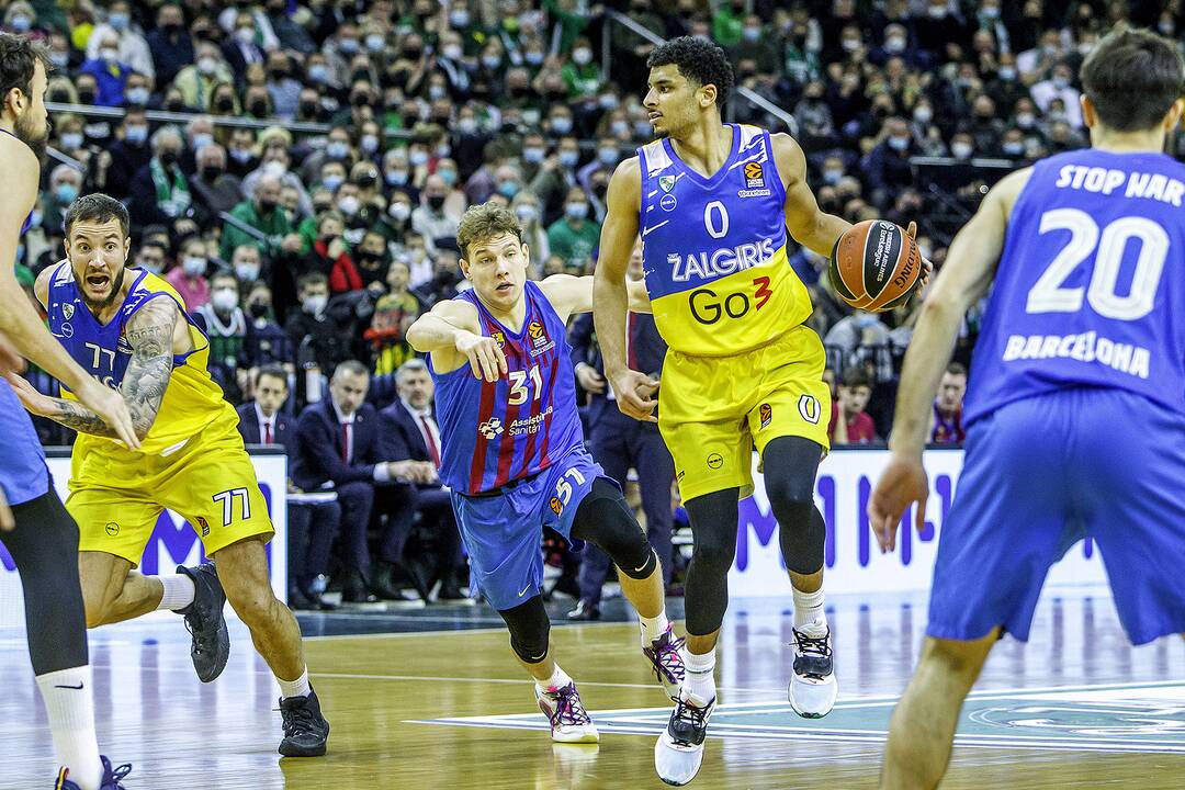 „Žalgiris“ – „Barcelona“ 91:84 | Eurolyga