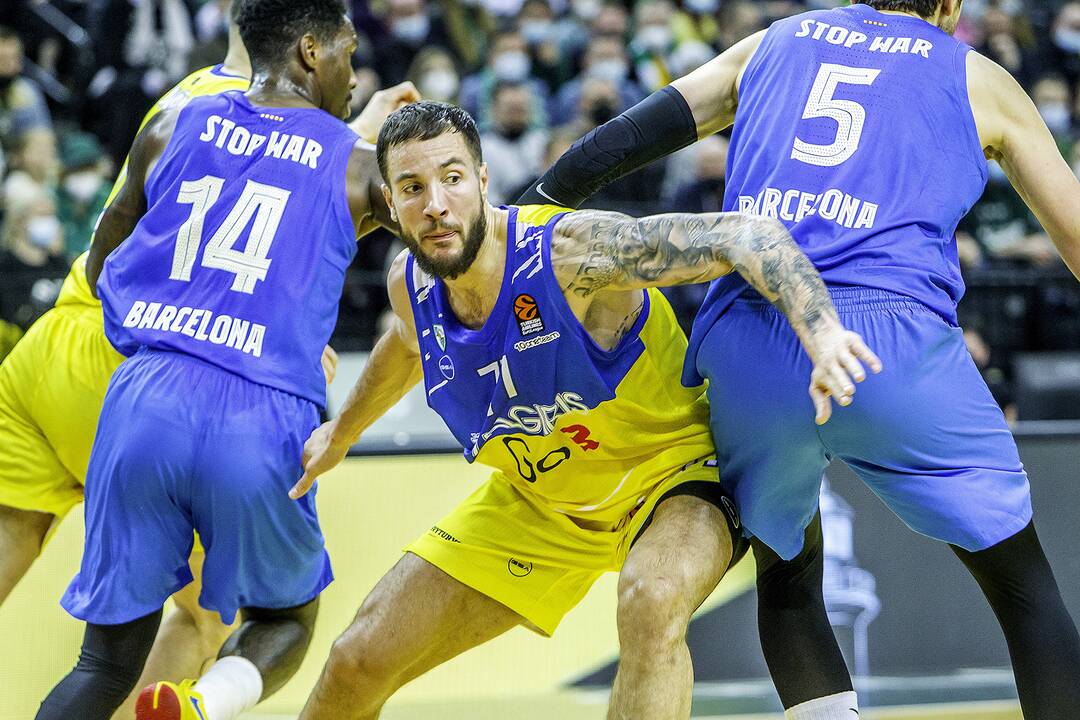 „Žalgiris“ – „Barcelona“ 91:84 | Eurolyga
