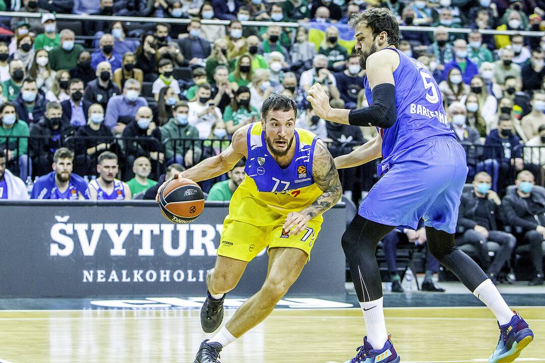 „Žalgiris“ – „Barcelona“ 91:84 | Eurolyga