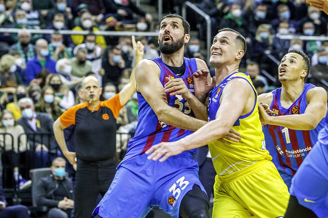 „Žalgiris“ – „Barcelona“ 91:84 | Eurolyga