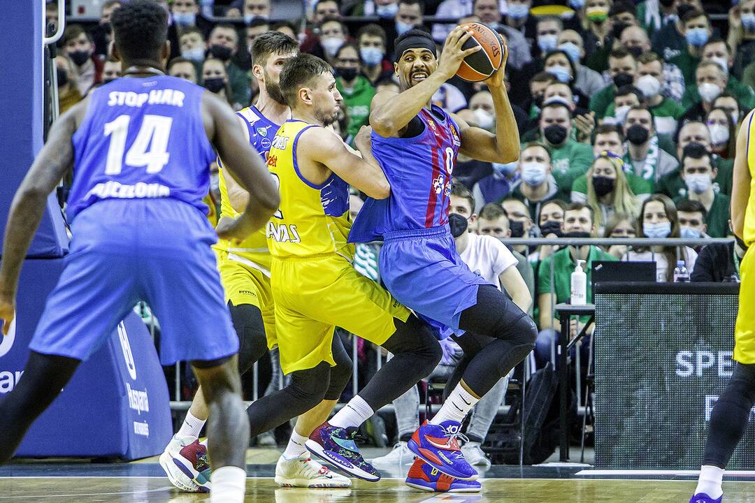 „Žalgiris“ – „Barcelona“ 91:84 | Eurolyga