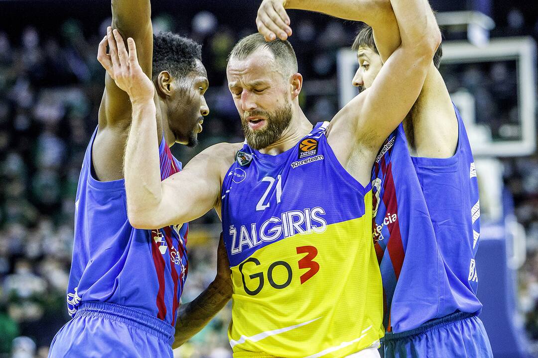 „Žalgiris“ – „Barcelona“ 91:84 | Eurolyga