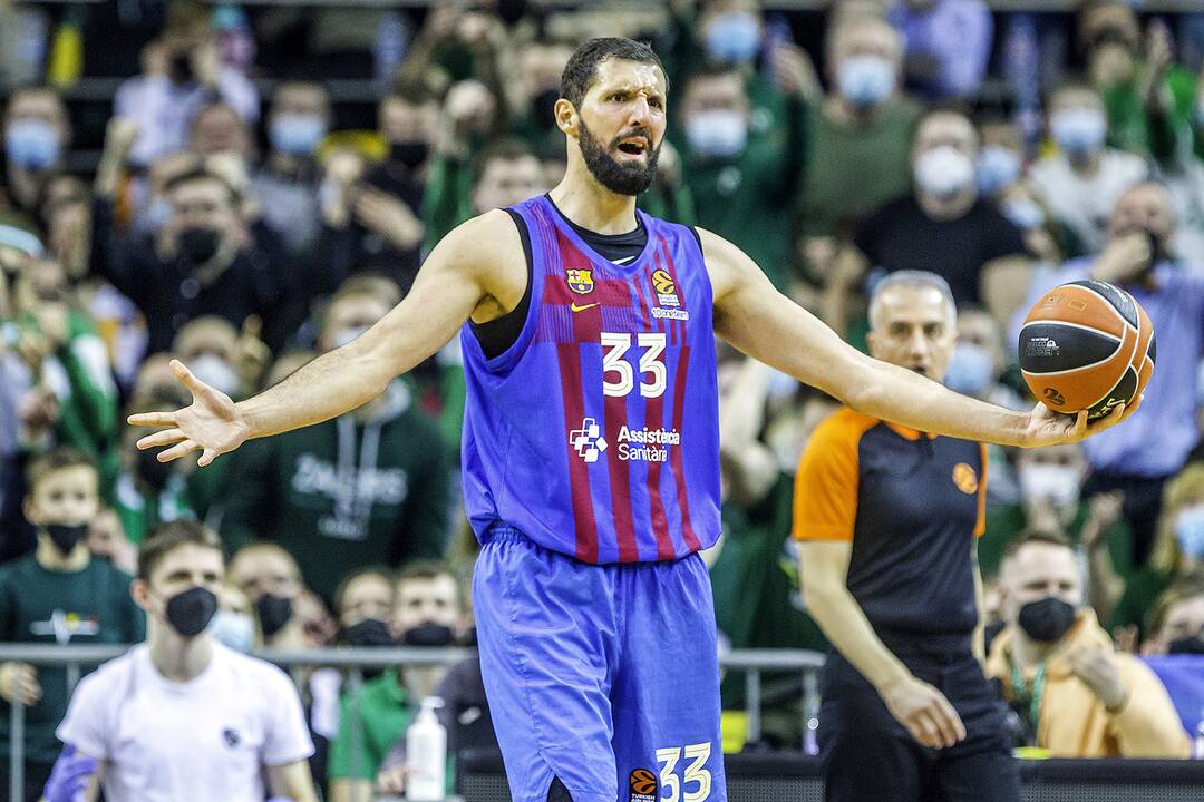 „Žalgiris“ – „Barcelona“ 91:84 | Eurolyga