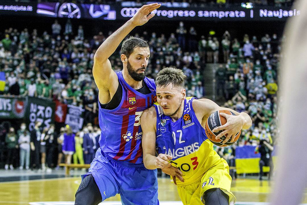 „Žalgiris“ – „Barcelona“ 91:84 | Eurolyga