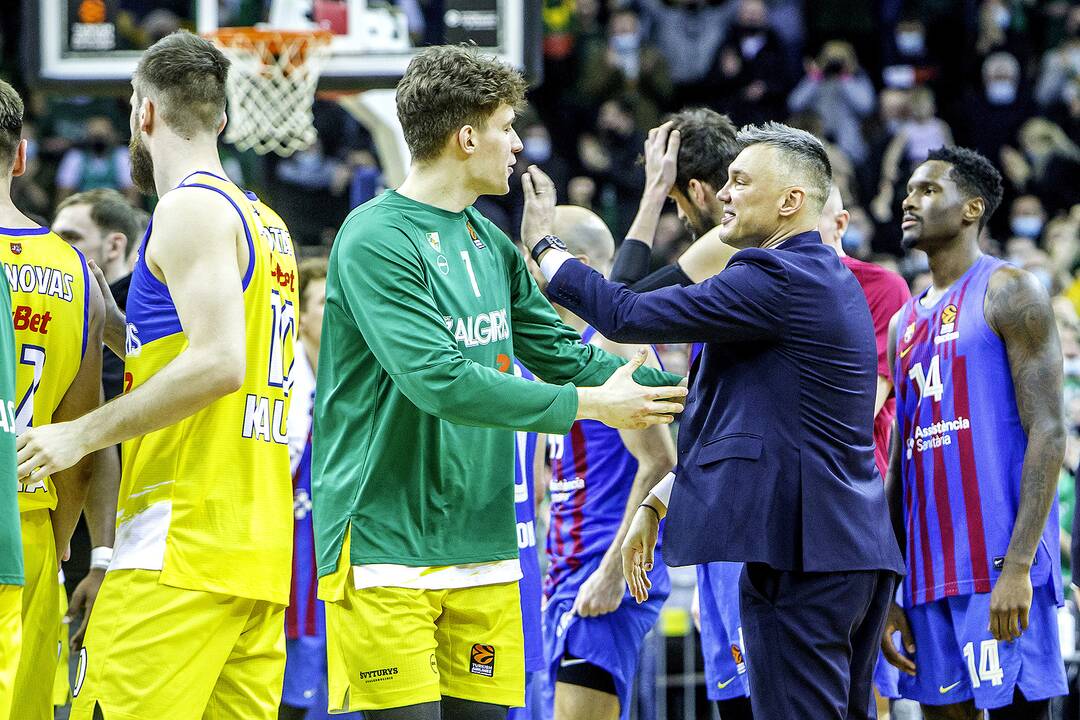 „Žalgiris“ – „Barcelona“ 91:84 | Eurolyga