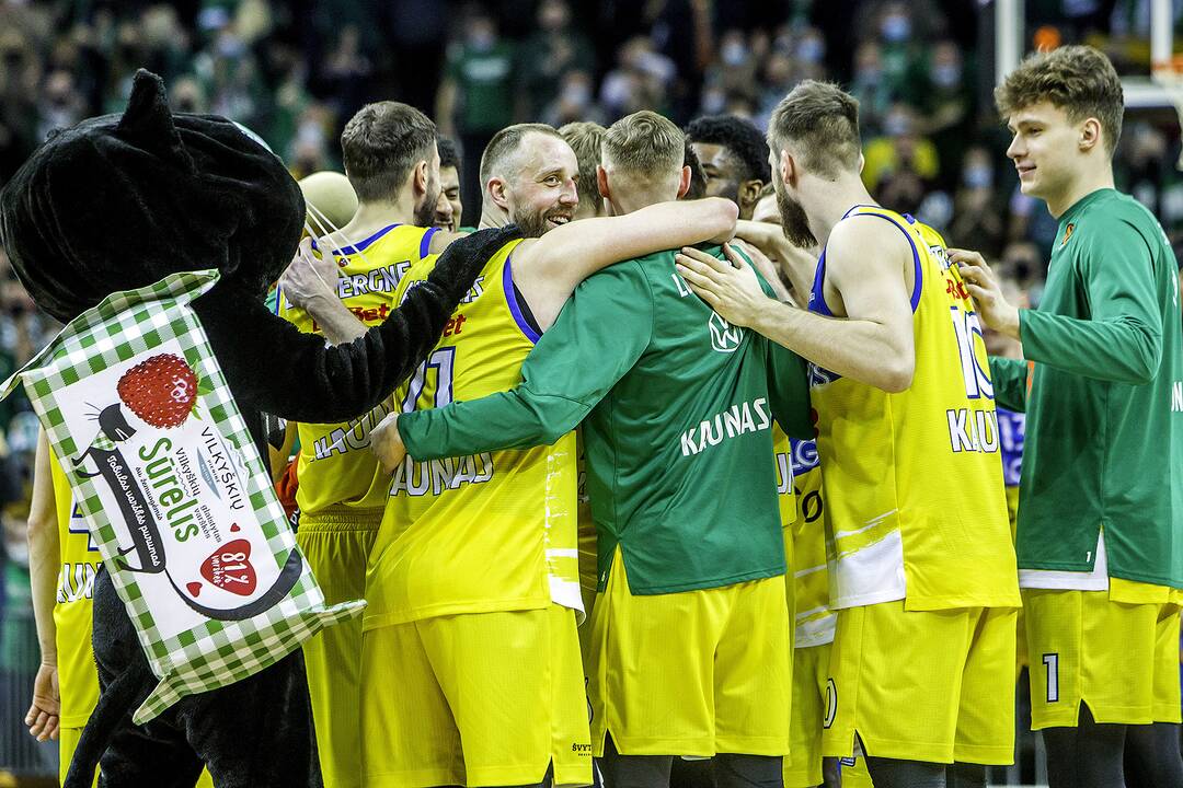 „Žalgiris“ – „Barcelona“ 91:84 | Eurolyga