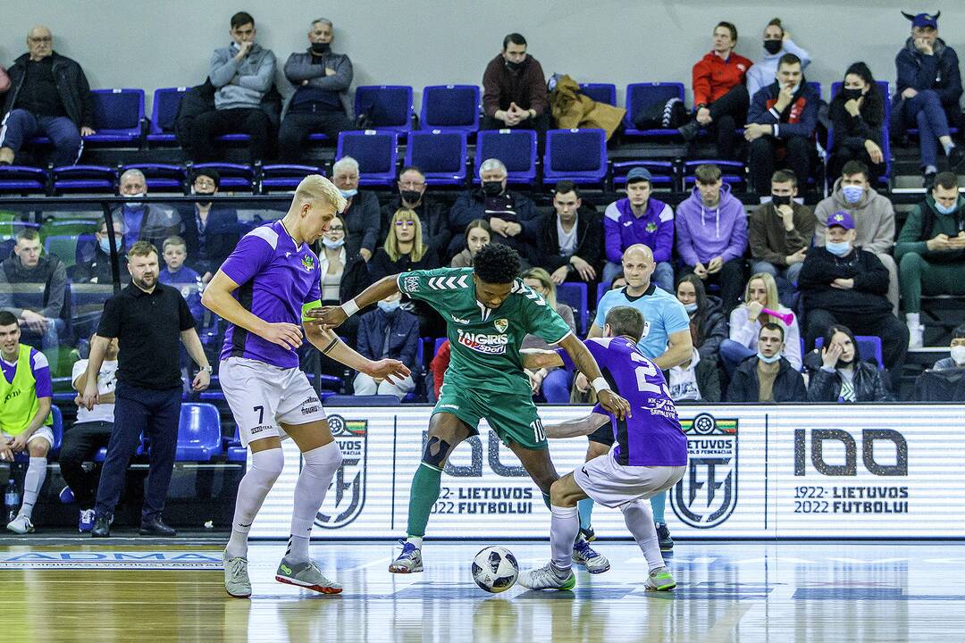 „Vikingai“ – „Žalgiris“ 3:5 | Futsalo A lygos finalas
