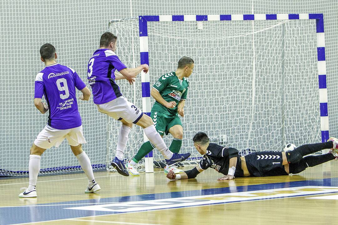 „Vikingai“ – „Žalgiris“ 3:5 | Futsalo A lygos finalas