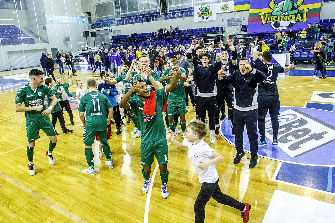 „Vikingai“ – „Žalgiris“ 3:5 | Futsalo A lygos finalas