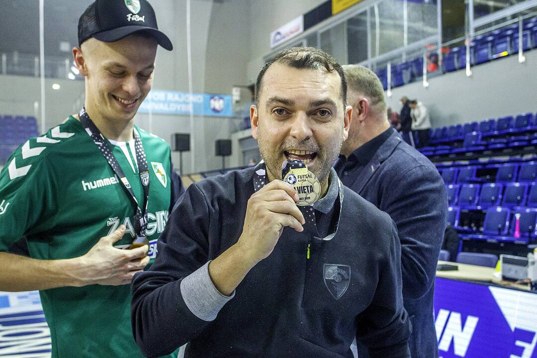 „Vikingai“ – „Žalgiris“ 3:5 | Futsalo A lygos finalas