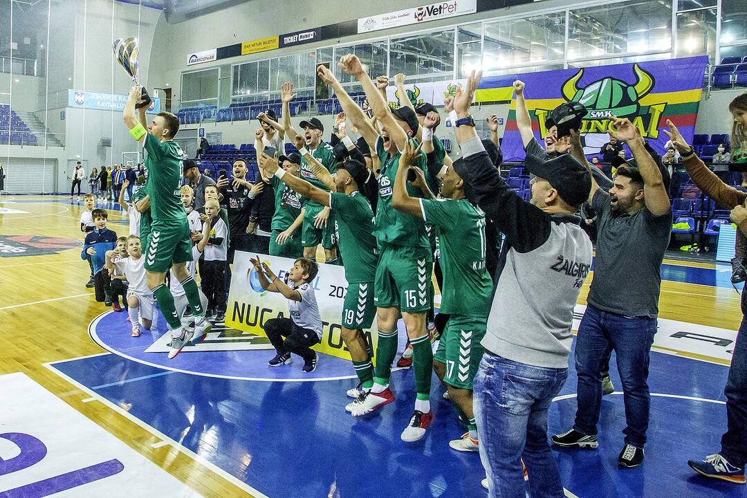 „Vikingai“ – „Žalgiris“ 3:5 | Futsalo A lygos finalas
