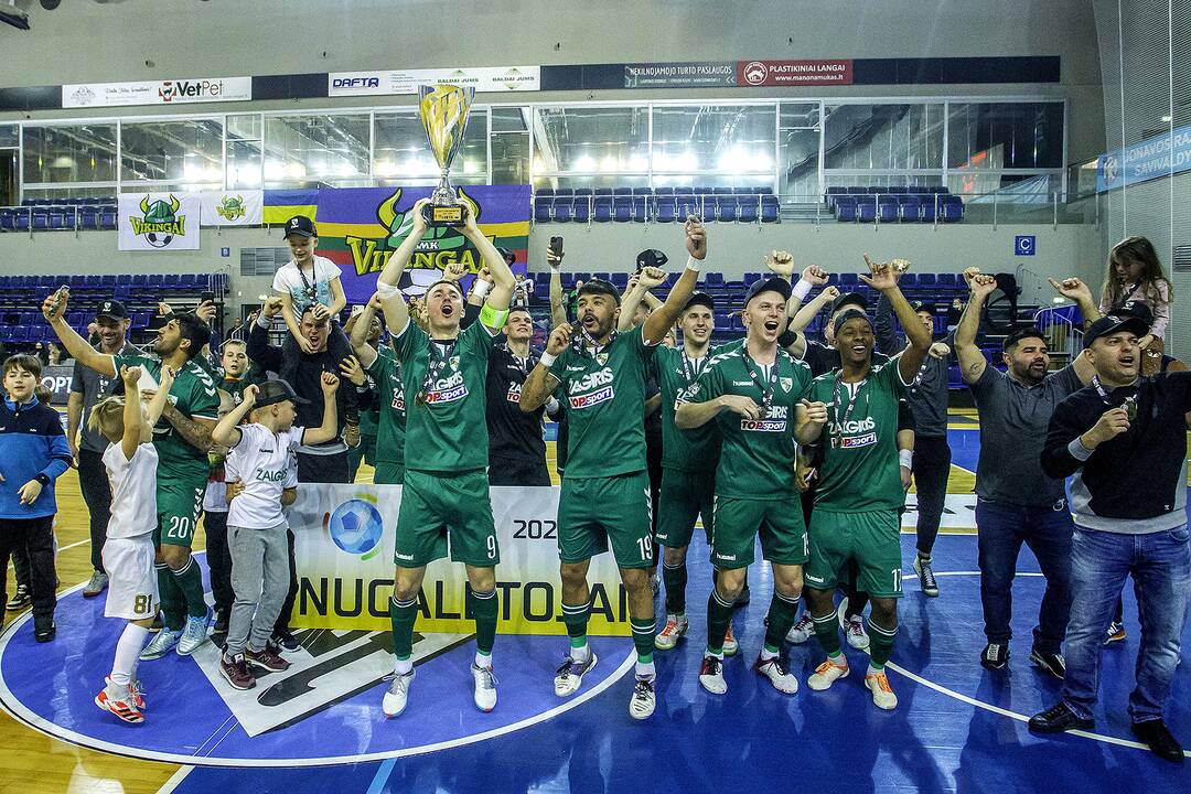 „Vikingai“ – „Žalgiris“ 3:5 | Futsalo A lygos finalas