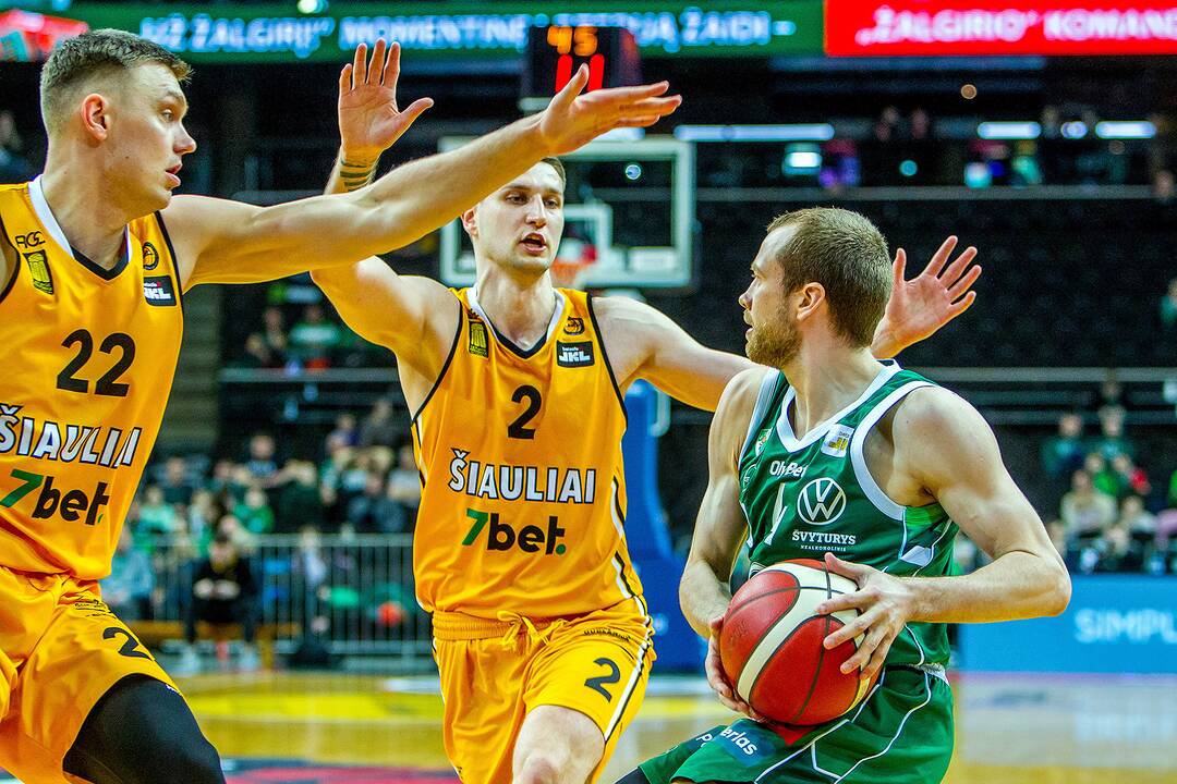 „Žalgiris“ – KK „Šiauliai“ 90:74 | LKL