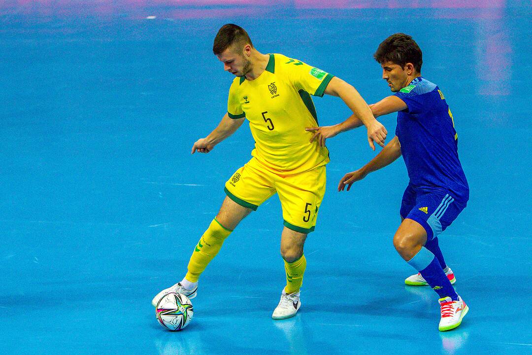 Lietuva – Kazachstanas 0:3 | Futsalo PČ