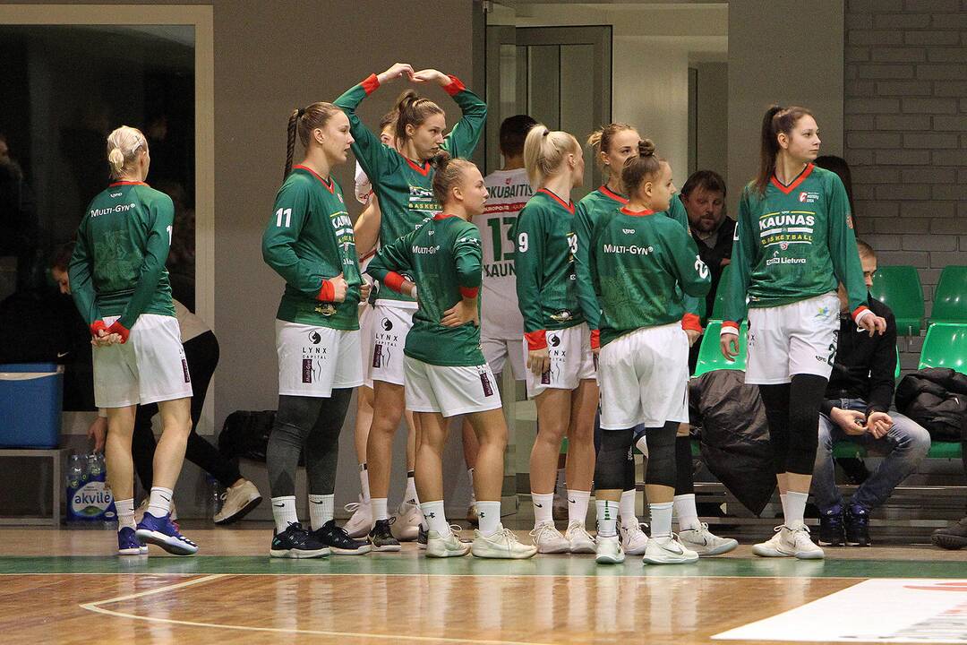 Moterų lyga: „Aistės-LSMU“ – „Tallinna Ulikool“ 75:63