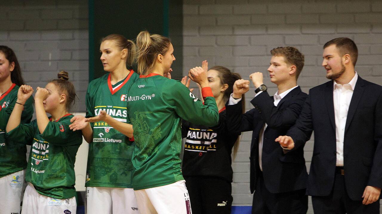 Moterų lyga: „Aistės-LSMU“ – „Tallinna Ulikool“ 75:63