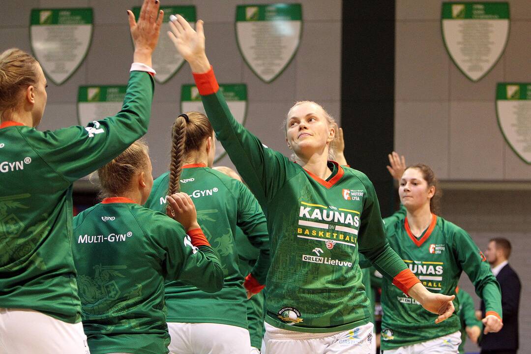 Moterų lyga: „Aistės-LSMU“ – „Tallinna Ulikool“ 75:63