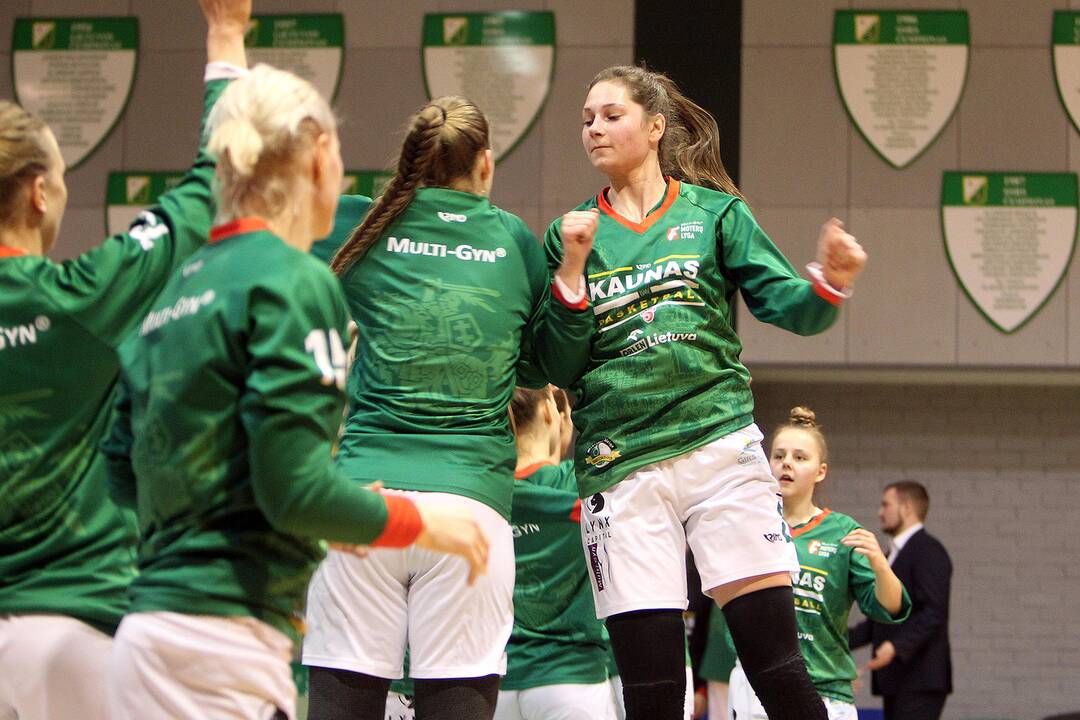 Moterų lyga: „Aistės-LSMU“ – „Tallinna Ulikool“ 75:63