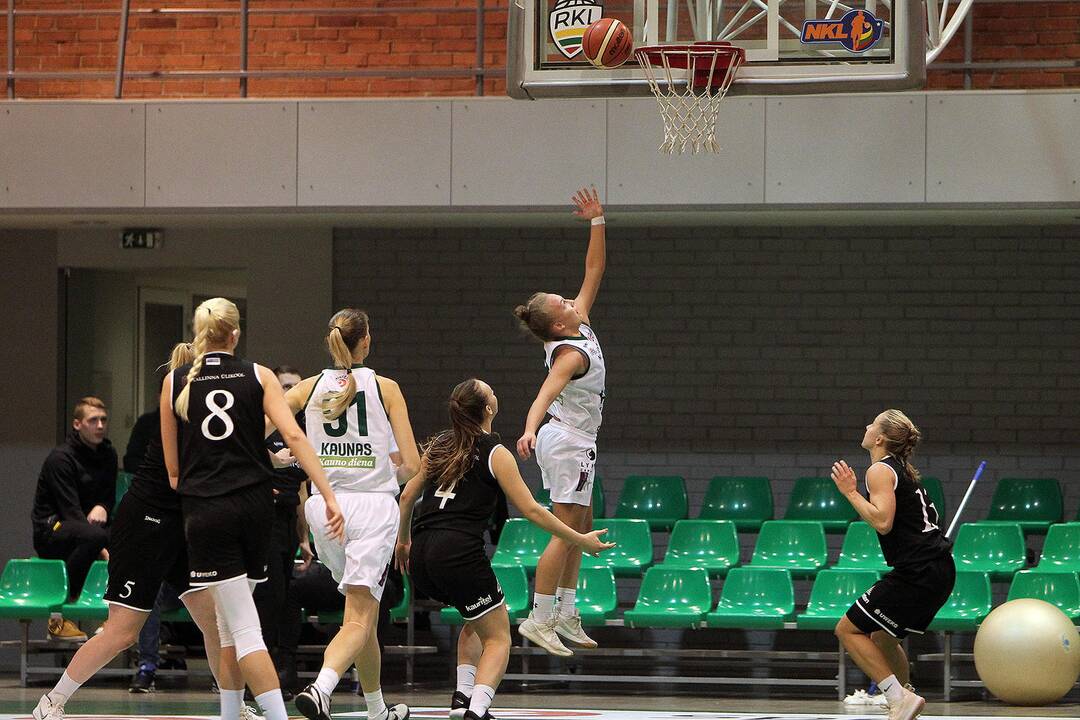 Moterų lyga: „Aistės-LSMU“ – „Tallinna Ulikool“ 75:63