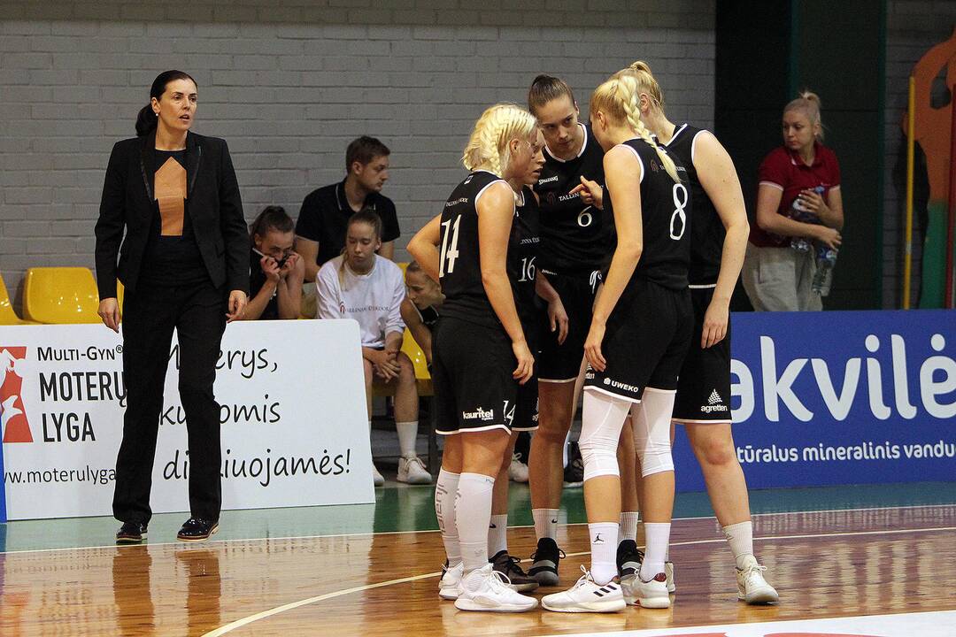 Moterų lyga: „Aistės-LSMU“ – „Tallinna Ulikool“ 75:63