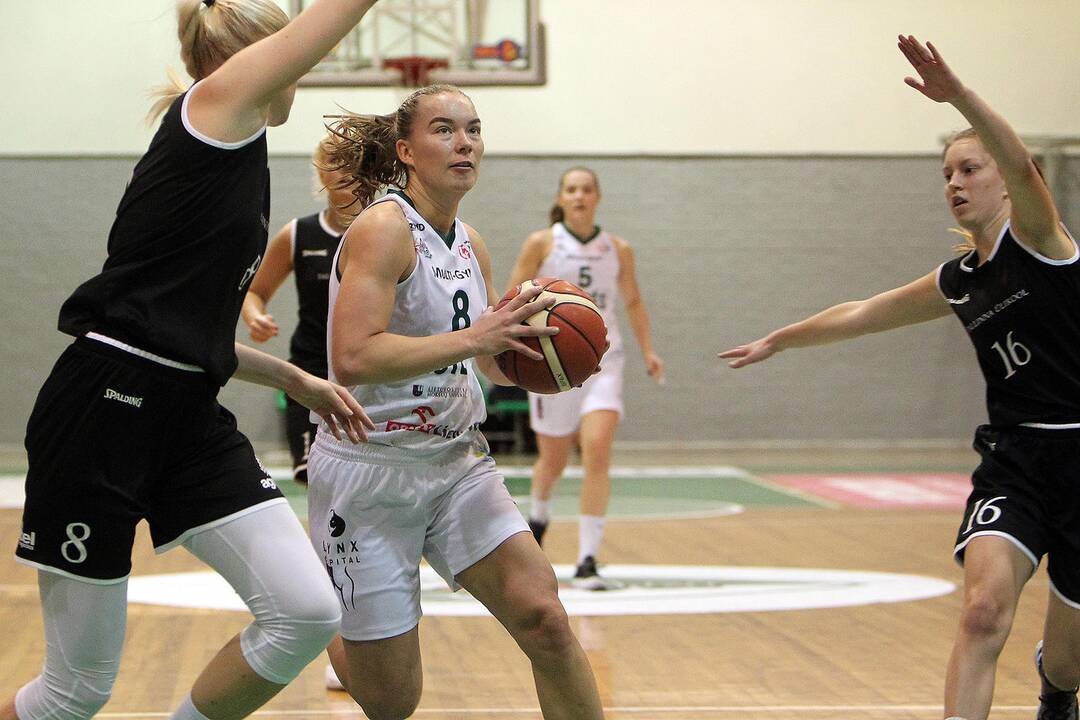 Moterų lyga: „Aistės-LSMU“ – „Tallinna Ulikool“ 75:63