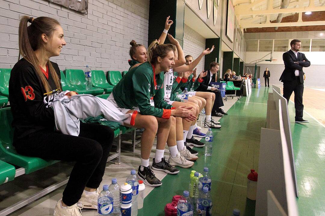 Moterų lyga: „Aistės-LSMU“ – „Tallinna Ulikool“ 75:63
