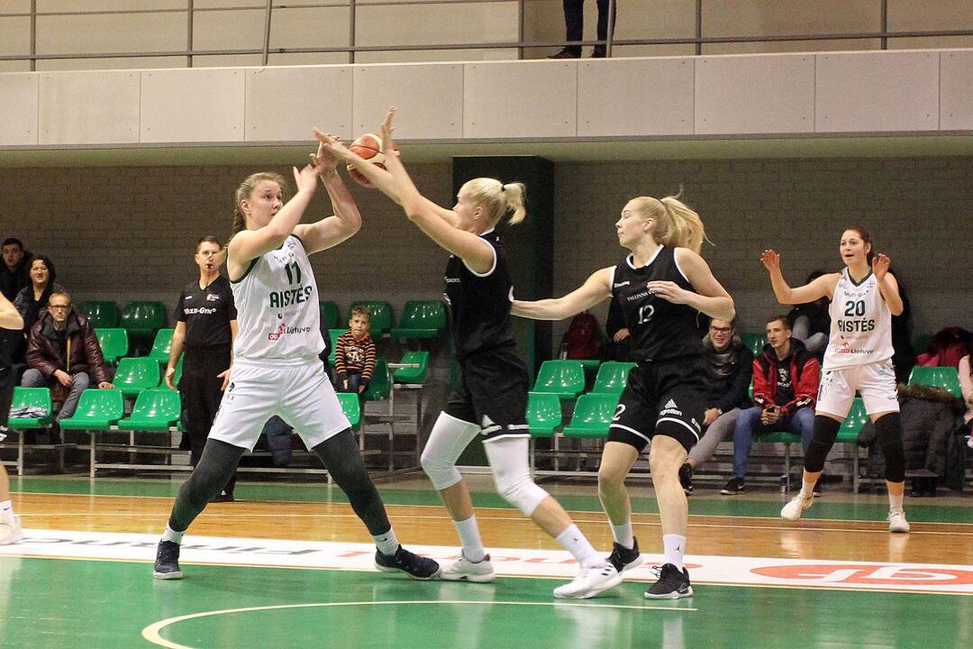 Moterų lyga: „Aistės-LSMU“ – „Tallinna Ulikool“ 75:63