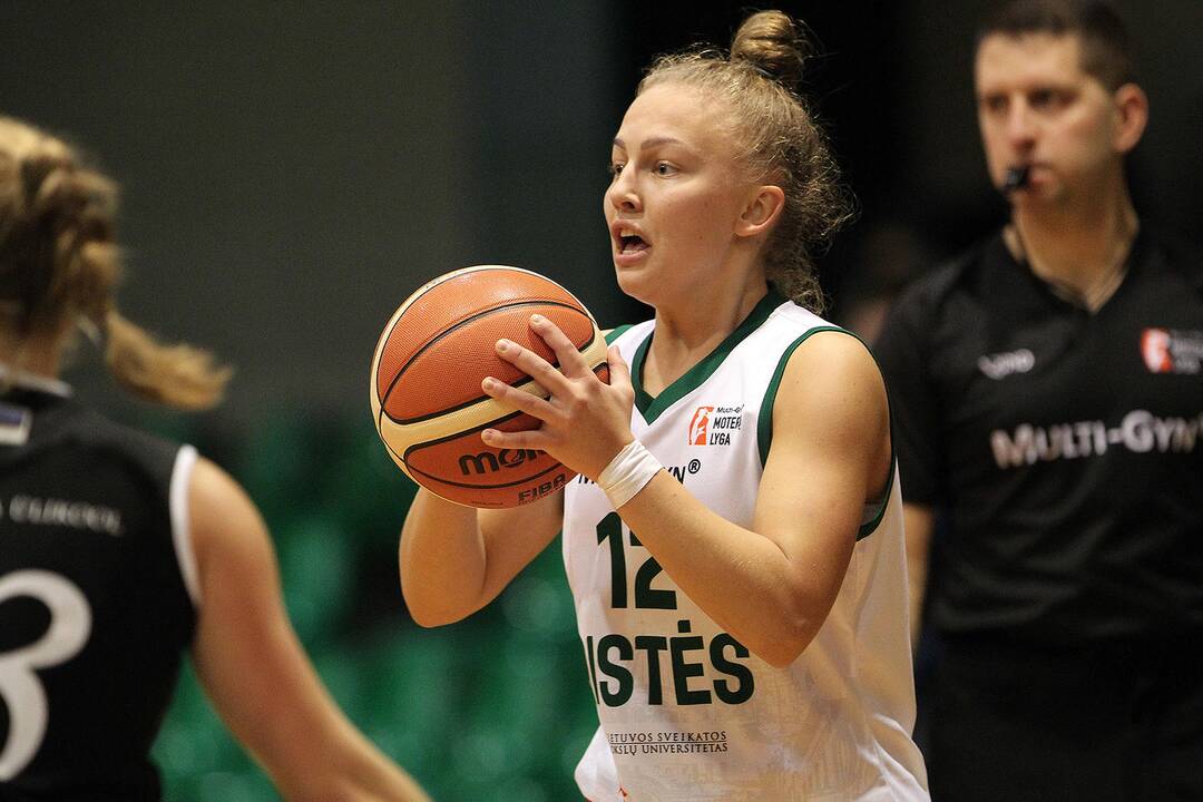 Moterų lyga: „Aistės-LSMU“ – „Tallinna Ulikool“ 75:63