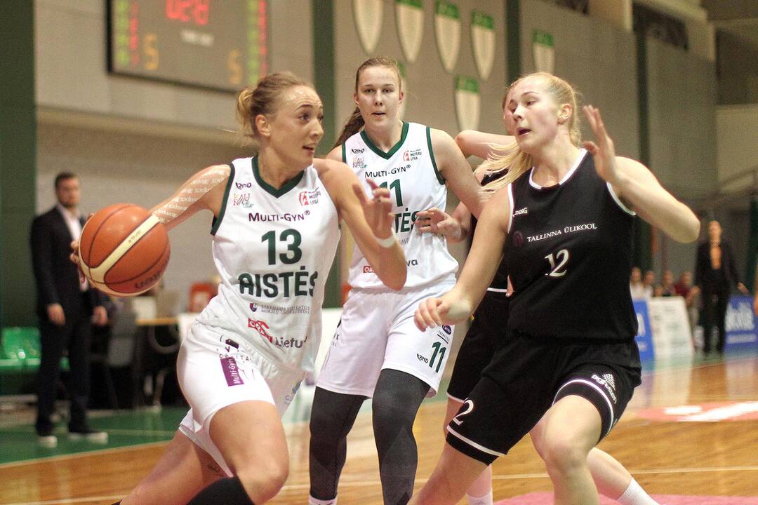 Moterų lyga: „Aistės-LSMU“ – „Tallinna Ulikool“ 75:63