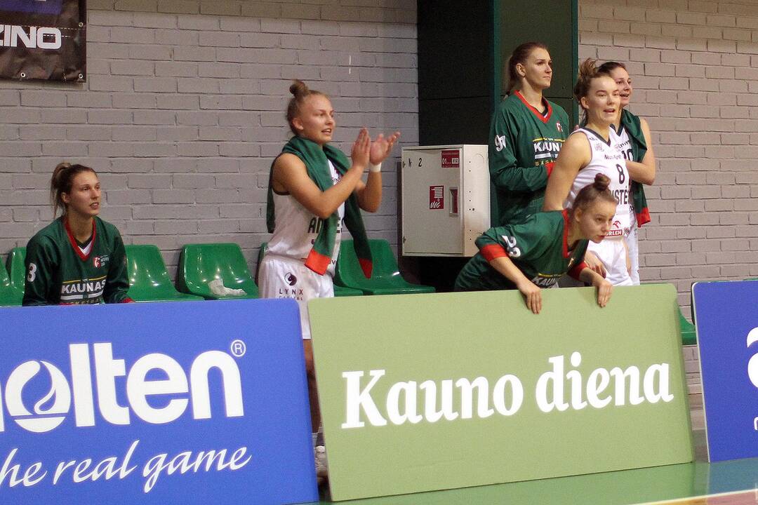 Moterų lyga: „Aistės-LSMU“ – „Tallinna Ulikool“ 75:63