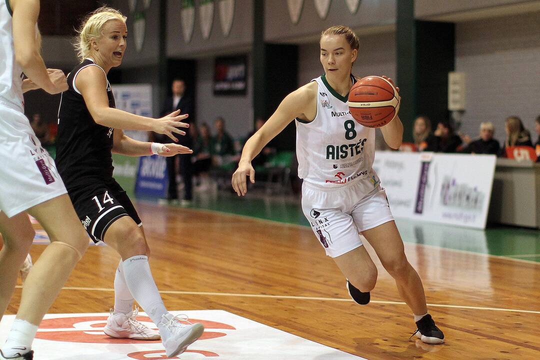 Moterų lyga: „Aistės-LSMU“ – „Tallinna Ulikool“ 75:63