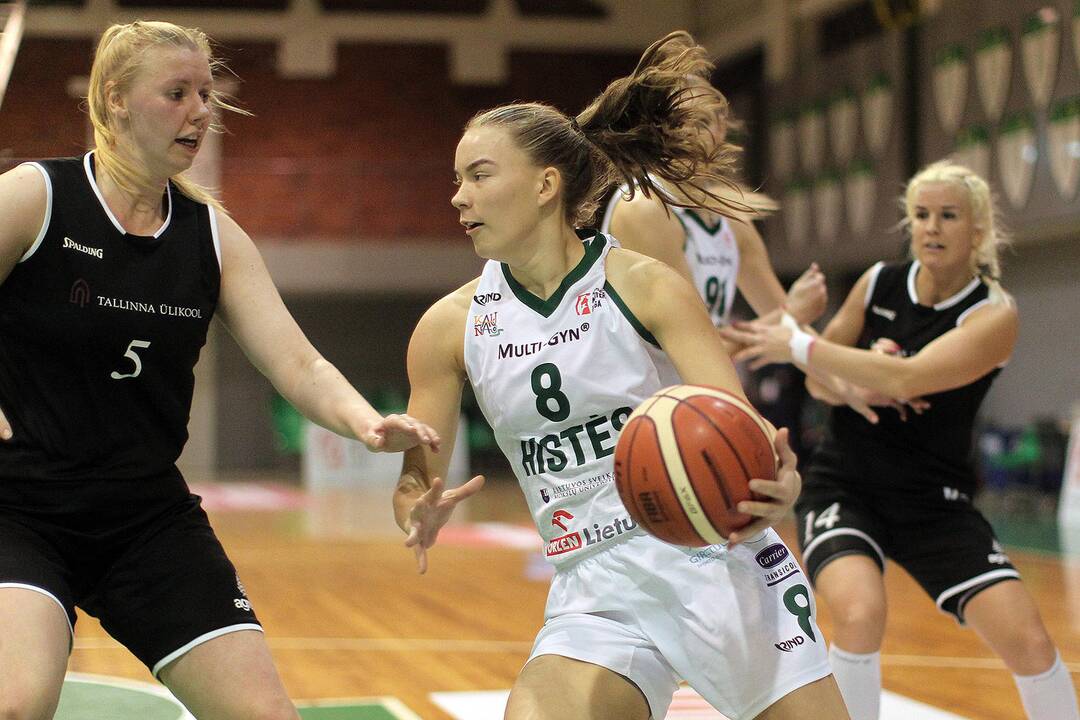 Moterų lyga: „Aistės-LSMU“ – „Tallinna Ulikool“ 75:63