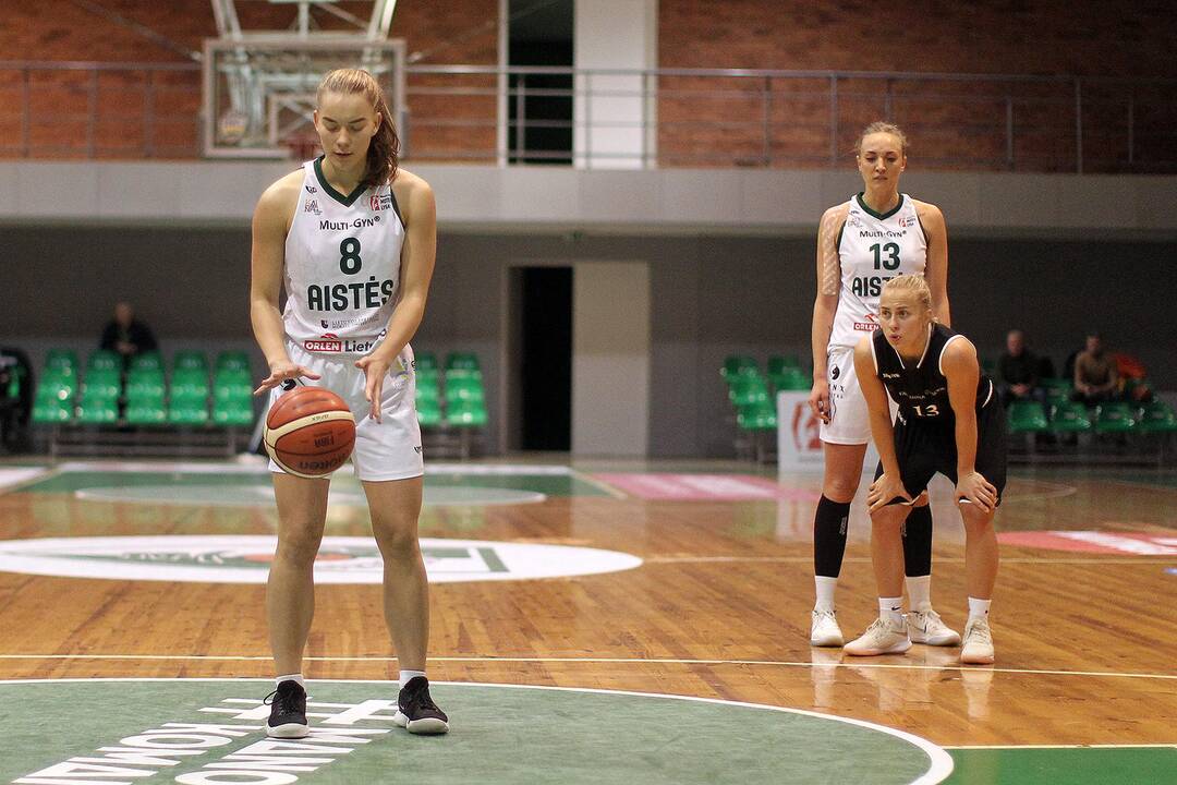 Moterų lyga: „Aistės-LSMU“ – „Tallinna Ulikool“ 75:63