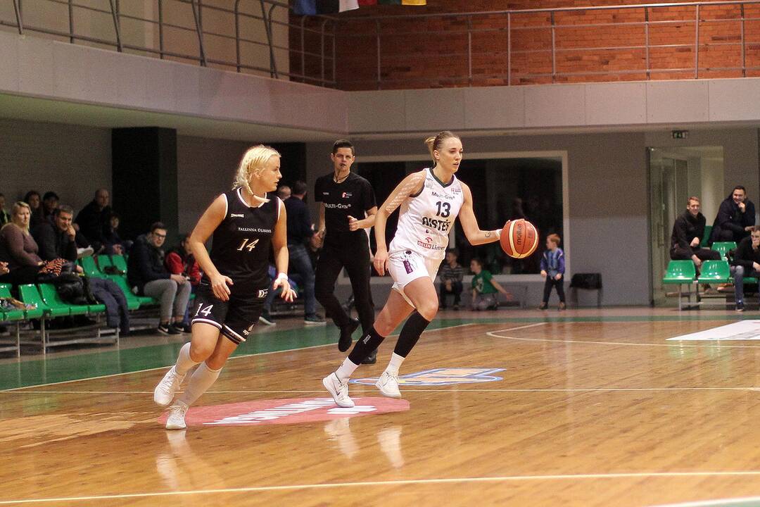 Moterų lyga: „Aistės-LSMU“ – „Tallinna Ulikool“ 75:63