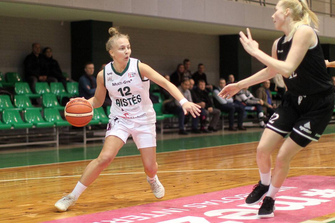 Moterų lyga: „Aistės-LSMU“ – „Tallinna Ulikool“ 75:63