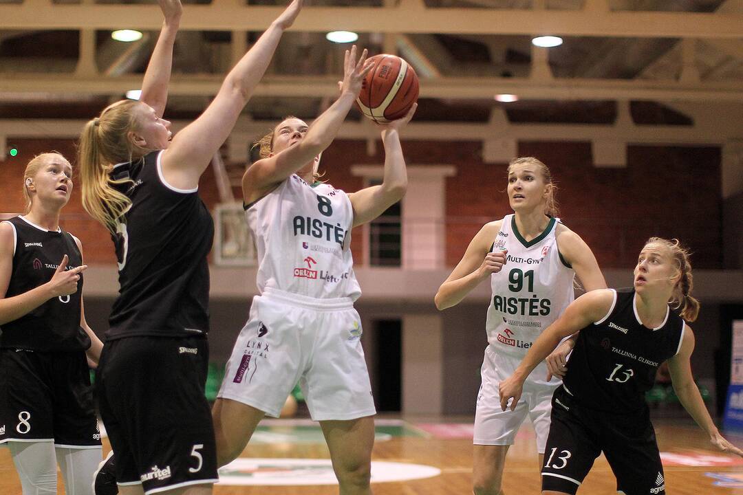 Moterų lyga: „Aistės-LSMU“ – „Tallinna Ulikool“ 75:63