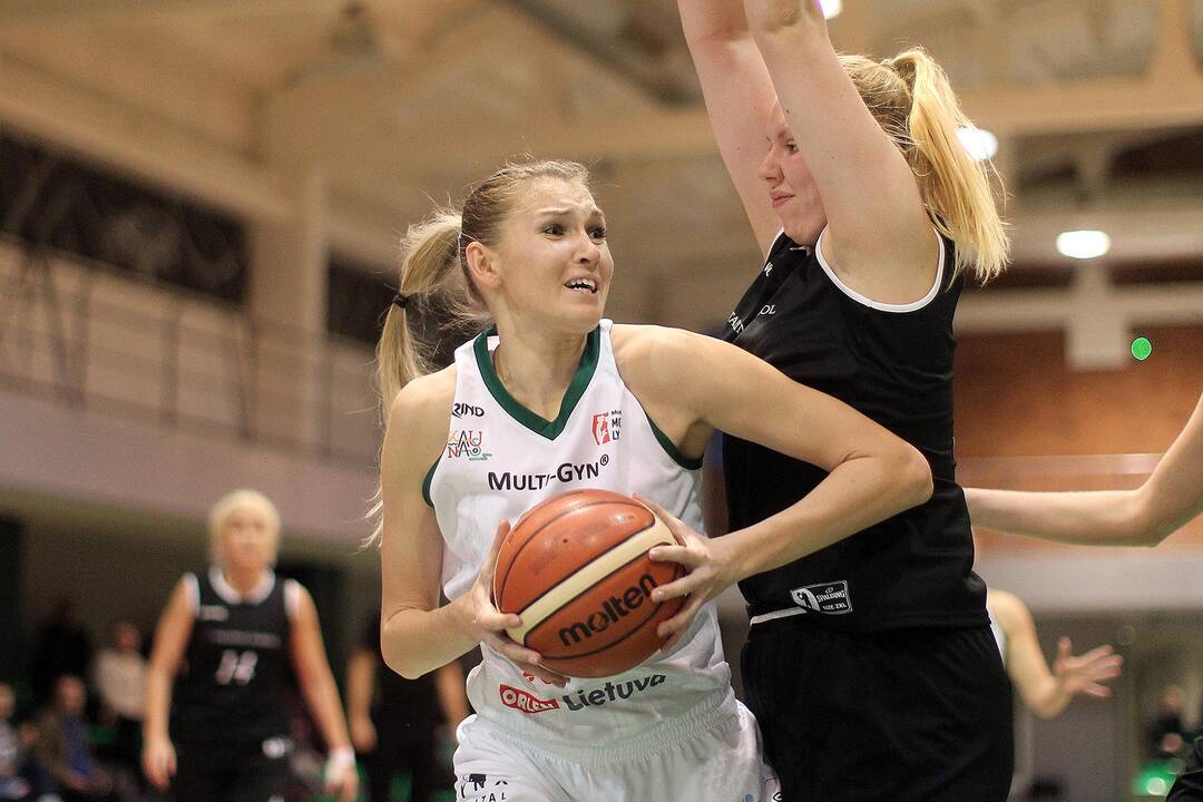 Moterų lyga: „Aistės-LSMU“ – „Tallinna Ulikool“ 75:63