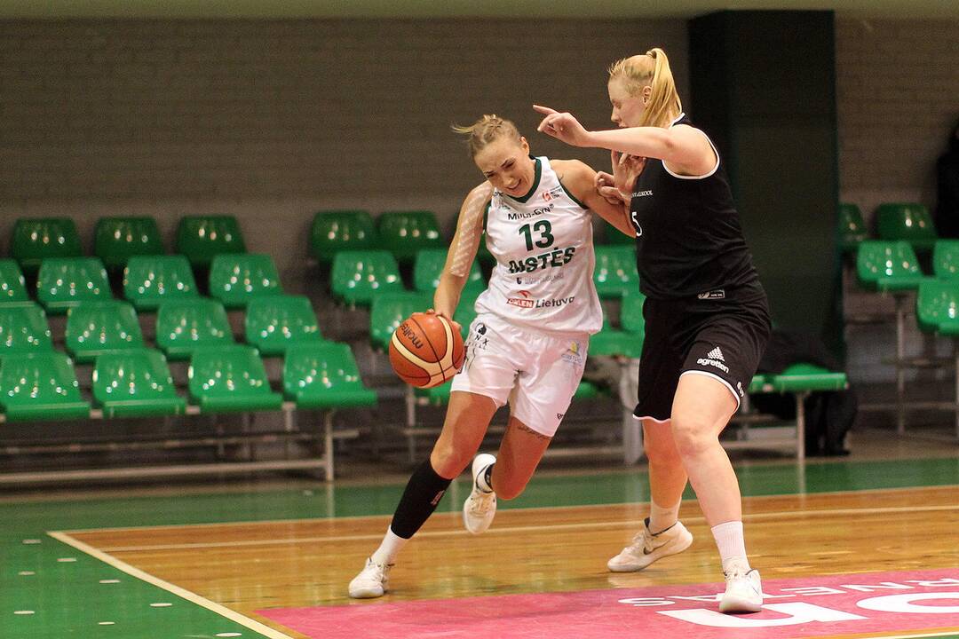 Moterų lyga: „Aistės-LSMU“ – „Tallinna Ulikool“ 75:63