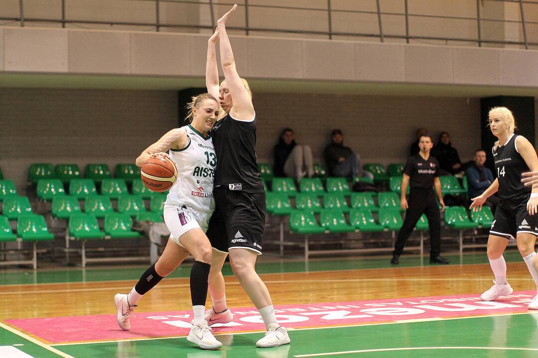 Moterų lyga: „Aistės-LSMU“ – „Tallinna Ulikool“ 75:63