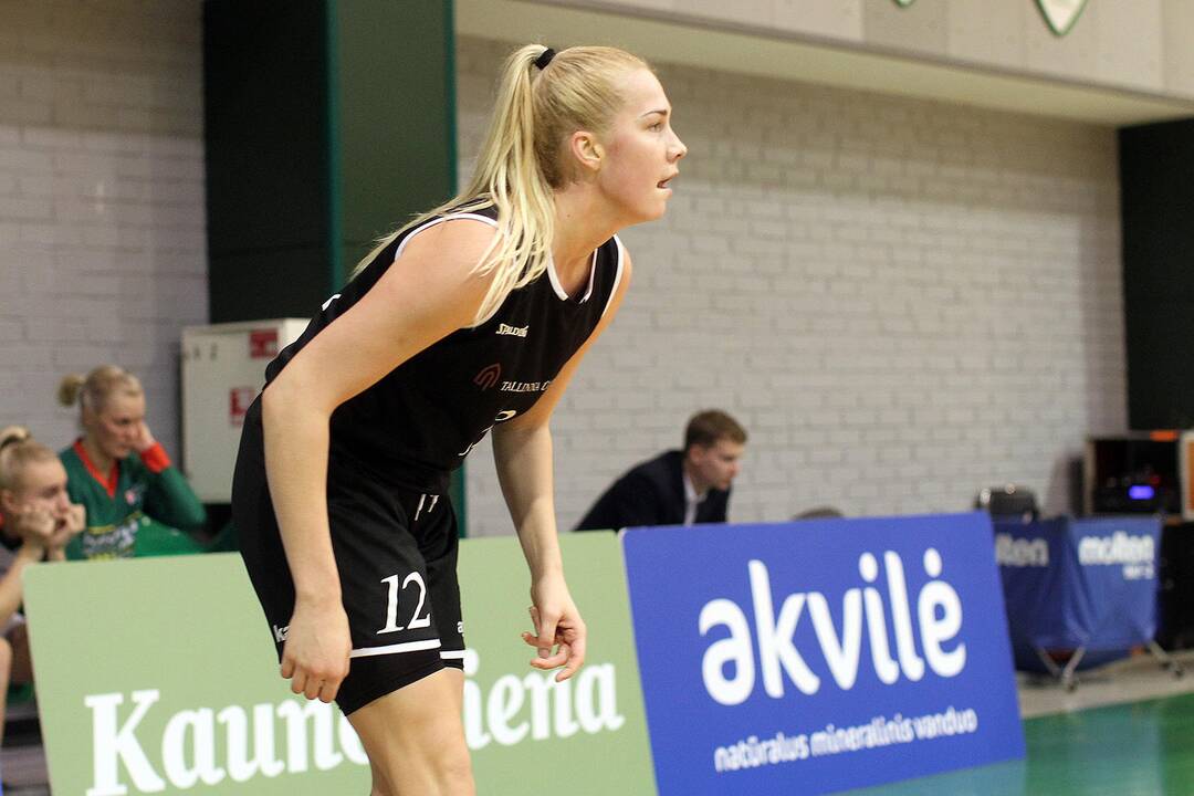 Moterų lyga: „Aistės-LSMU“ – „Tallinna Ulikool“ 75:63