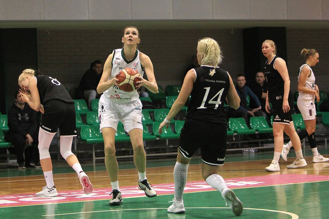 Moterų lyga: „Aistės-LSMU“ – „Tallinna Ulikool“ 75:63